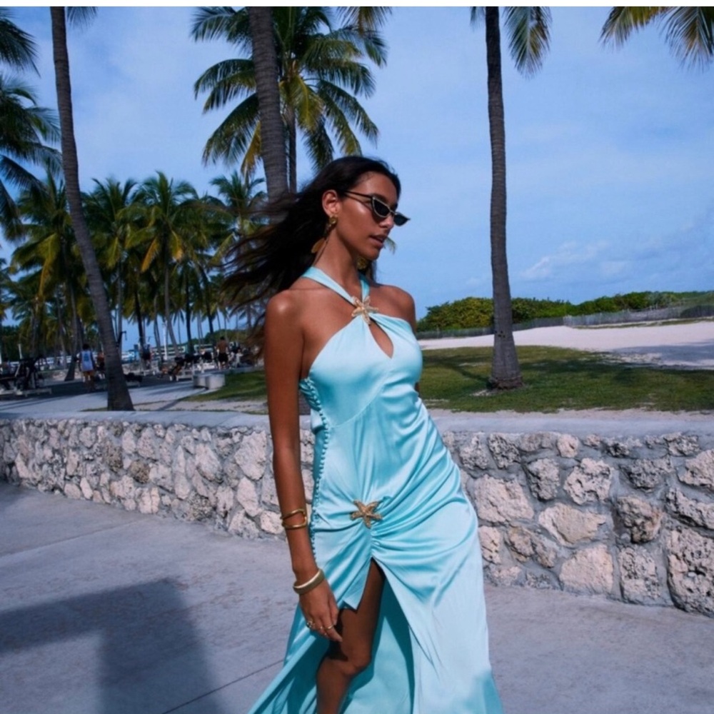 NWT For love and lemons 🍋 maxi dress